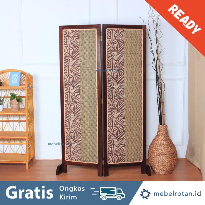 Penyekat Ruangan Kayu Pembatas Ruangan Sketsel Terlaris