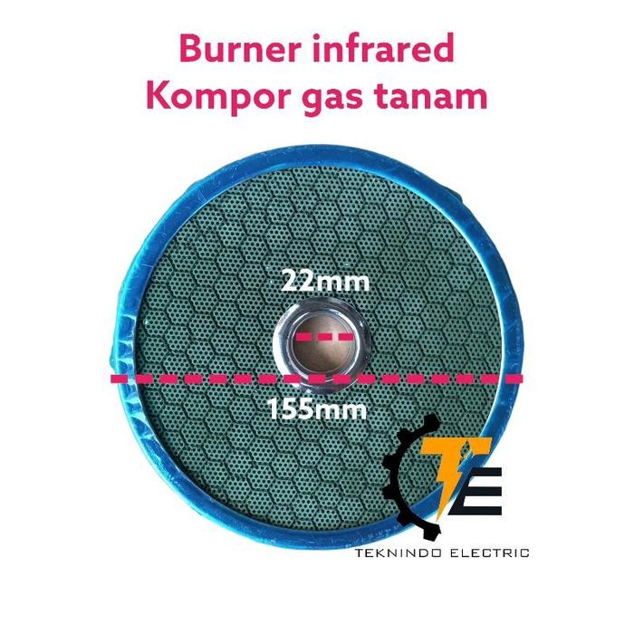 Burner infrared bara kompor gas tanam progas suggo