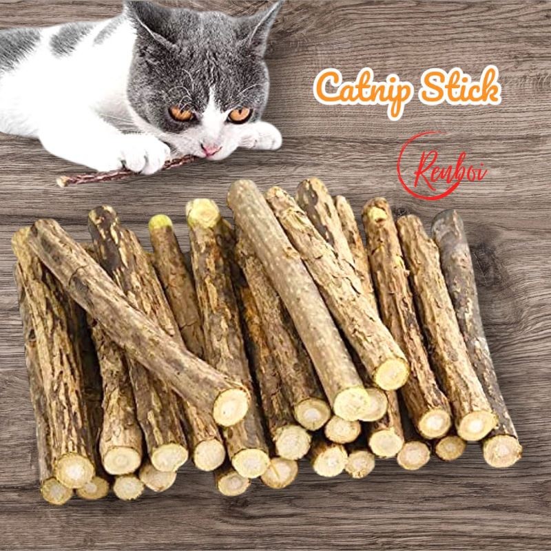 

Olivoliv Snack Catnip Stick Isi 3Pcs Anti Stres Kucing