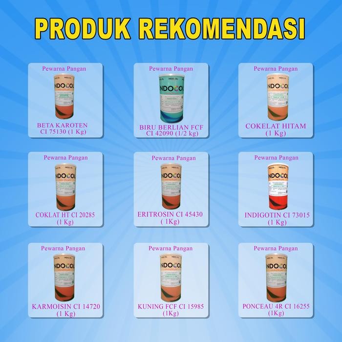 

Pewarna Makanan Indocol Premium Ponceau 4R