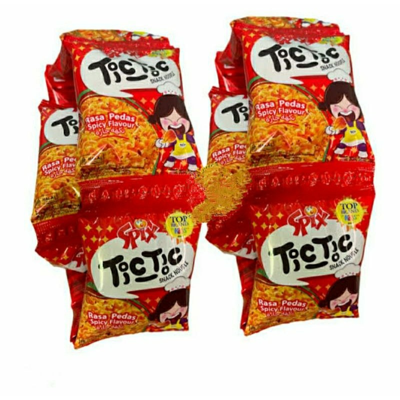 

Olivoliv Snack Tic Tic Stik Noodle (20Pcs), Leanet Bawang (10Pcs)