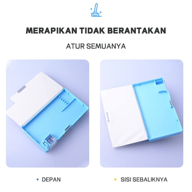 

Matougui 3D Kotak Pensil Anak Tempat Pensil Multifungsi Motif Storage Box Lapisan Ganda Tunggal