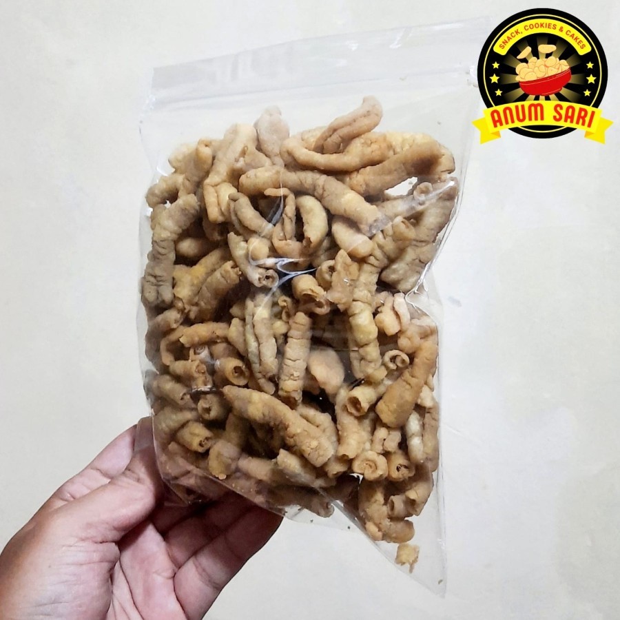 

Olivoliv Snack Keripik Usus Crispy Gurih Renyah 250 Gram - Anum Sari