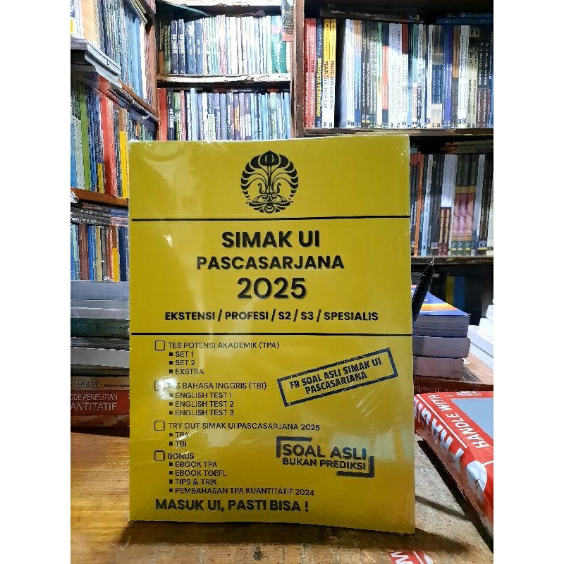 Modul SIMAK UI Pascasarjana 2025 FR Soal Asli