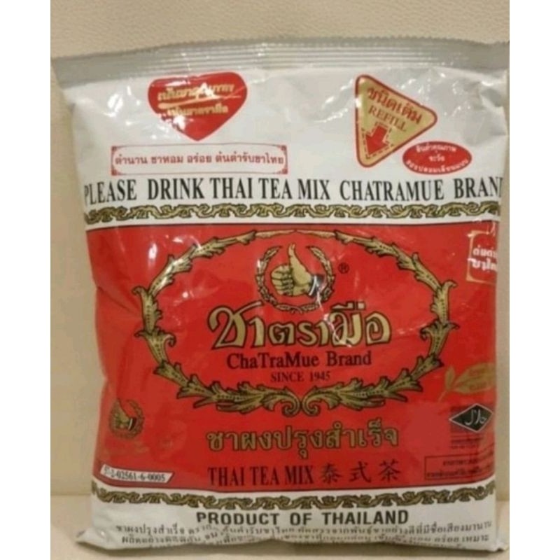 

Teh thailand thai tea mix chatramue brand 400 gram