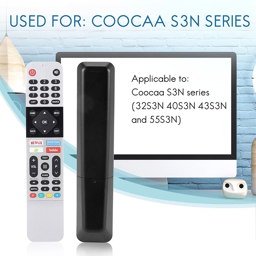 REMOT TV Coocaa android smart voice /COOCAA ANDROID TV SMART LED LCD - Remote Coocaa Android Smart