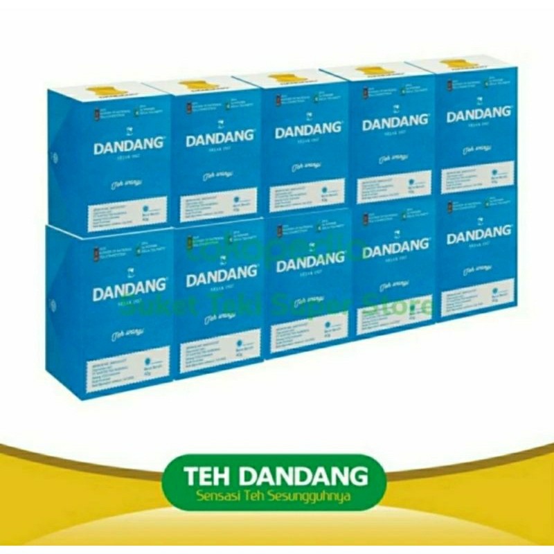

Teh Bubuk Cap Dandang Biru 40gr per pack isi 10 Kotak