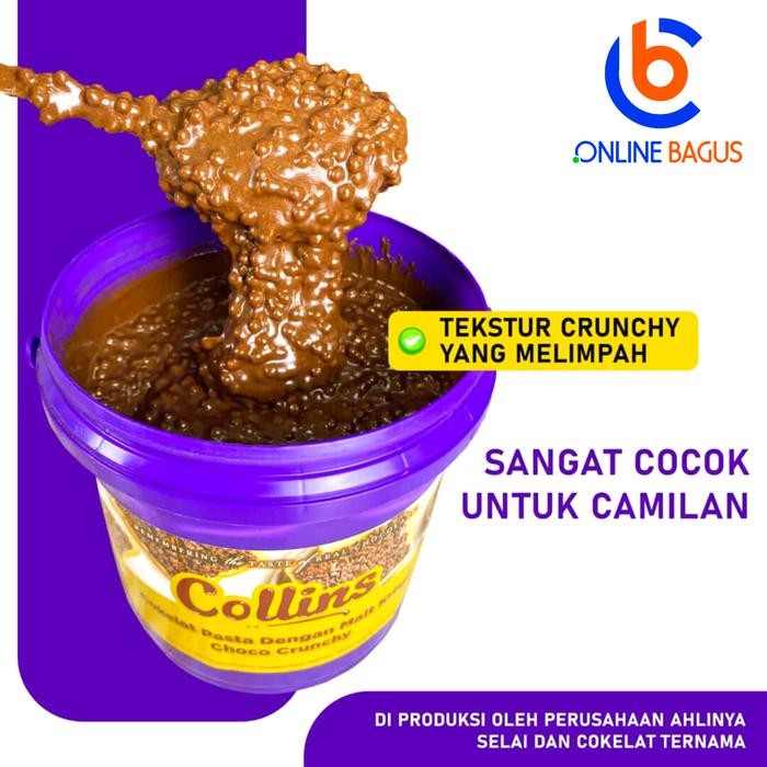 

JTTOP" [BANDUNG] COLLINS CHOCO CRUNCHY 1 KG