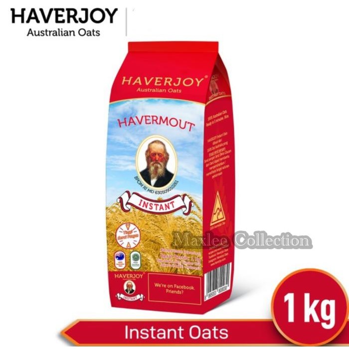 

JTTOP" HAVERJOY HAVERMOUT INSTAN 1 KG / HAVERJOY OAT 1 KG / HAVERMOUT OAT 1KG