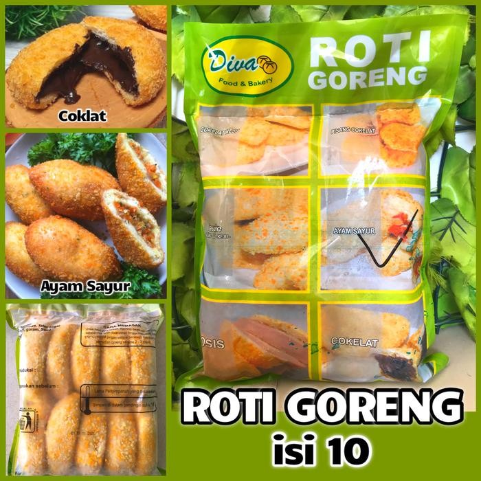 

JTTOP" ROTI GORENG DIVA ISI 10