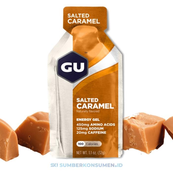 

JTTOP" GU ENERGY GEL SALTED CARAMEL / SUPLEMEN FITNESS OLAHRAGA FITNES LARI