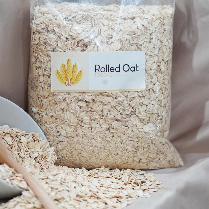 

JTTOP" ROLLED OAT 1 KG OATMEAL GANDUM UTUH NATURAL OAT SEREAL