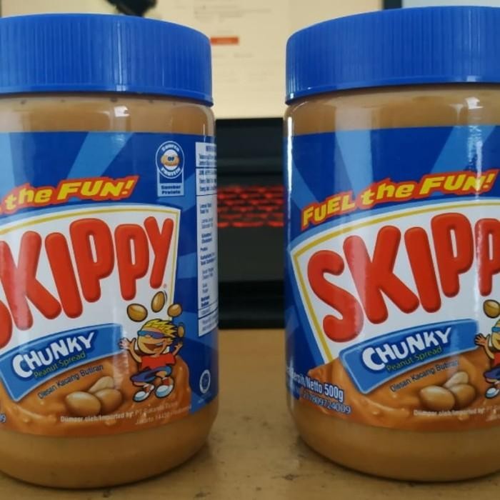 

JTTOP" SELAI KACANG SKIPPY CHUNKY PEANUT 500 GRAM NEW!!! NON FREE ONGKIR