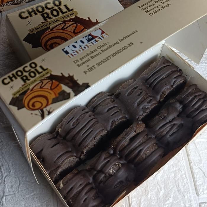 

JTTOP" 2BOX / ROTI GULUNG COKELAT + ROTI GULUNG ABON ORIGINAL MANIS CEMILAN KERING