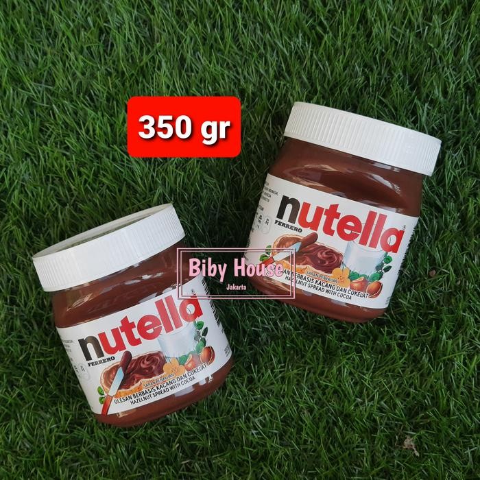 

JTTOP" SELAI NUTELLA 350 GR /SELAI COKLAT NUTELLA PROMO HALAL TERMURAH