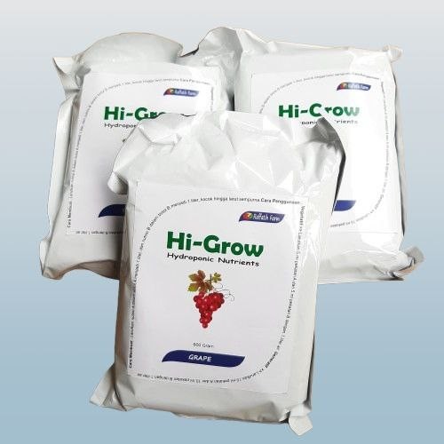 Happygardens 3 Pack Hi-Grow Ab Mix Anggur - Pupuk Hi-Grow - Nutrisi Hidroponik Tanaman Buah Anggur