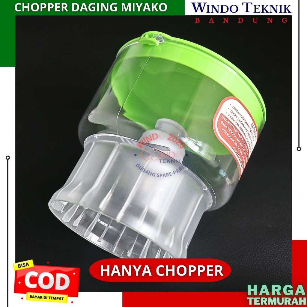CHOPER / COPER CHOPPER BLENDER DAGING MIYAKO PENGGILING DAGING MEAT COPPER BLENDER DAGING MIYAKO