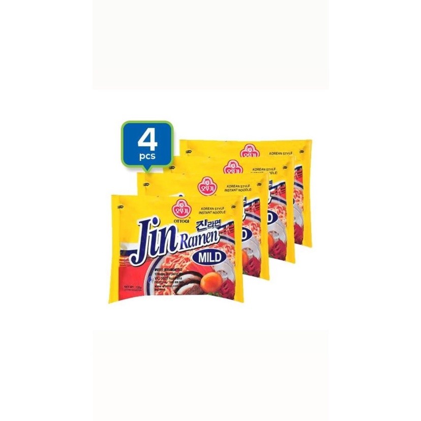 

OTTG JIN RAMEN MILD - 120G/4PCS TERLARIS