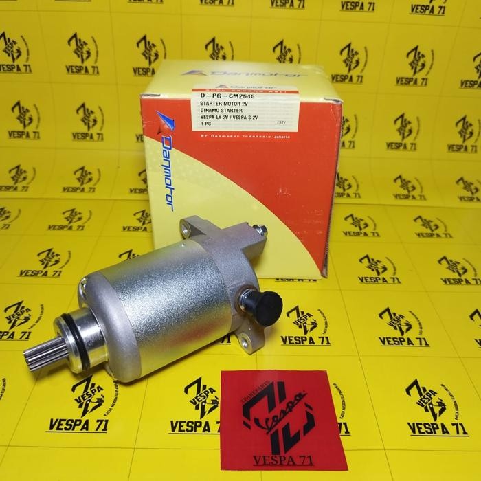 Dinamo Stater Vespa 2V Dinamo Starter Vespa Matic Lx S 2V Danmotor