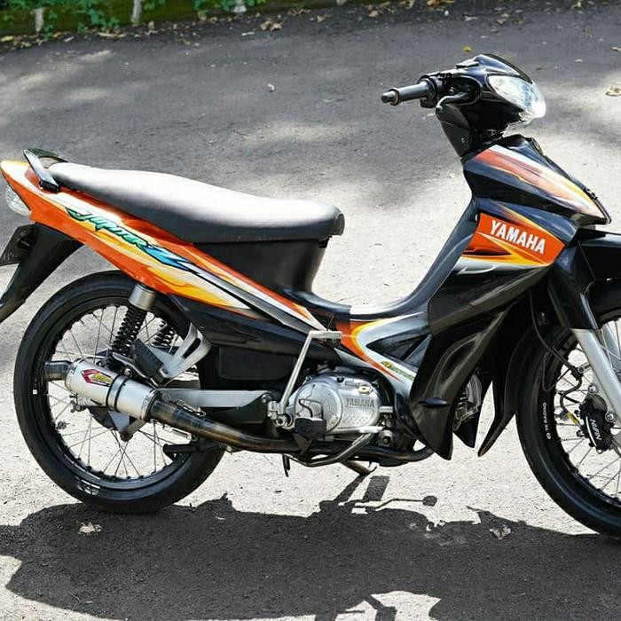 Knalpot Creampie Original Jupiter z original racing jogja Asli