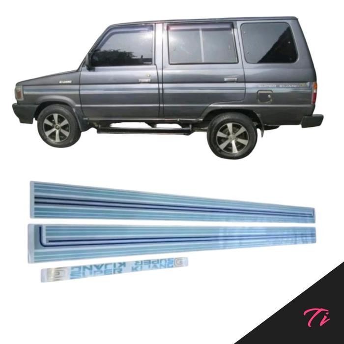 Stiker Kijang Super G / Striping List Body Kijang Super G15 Set