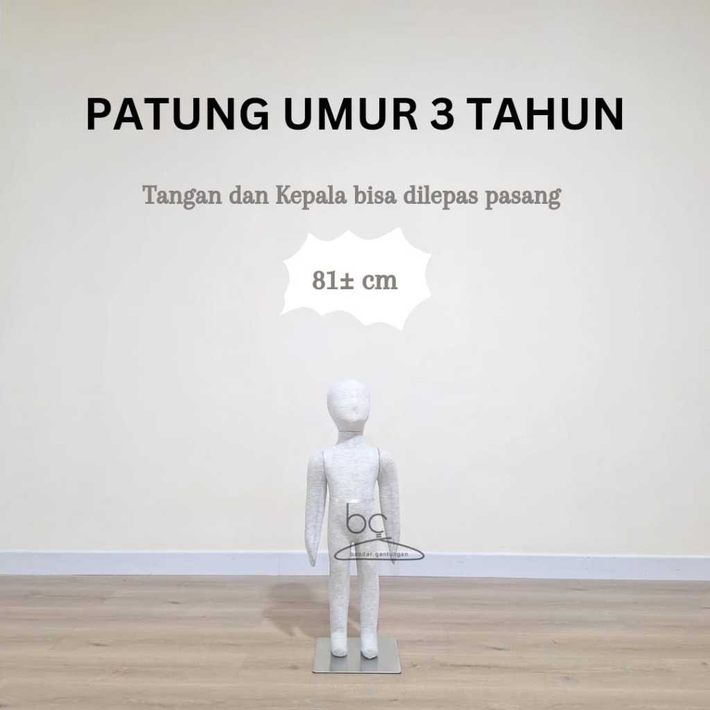 Patung Manekin Full Body Foam Anak Manekin Foam Busa Manekin Dummy Boneka Jahit Manekin Busa Anak
