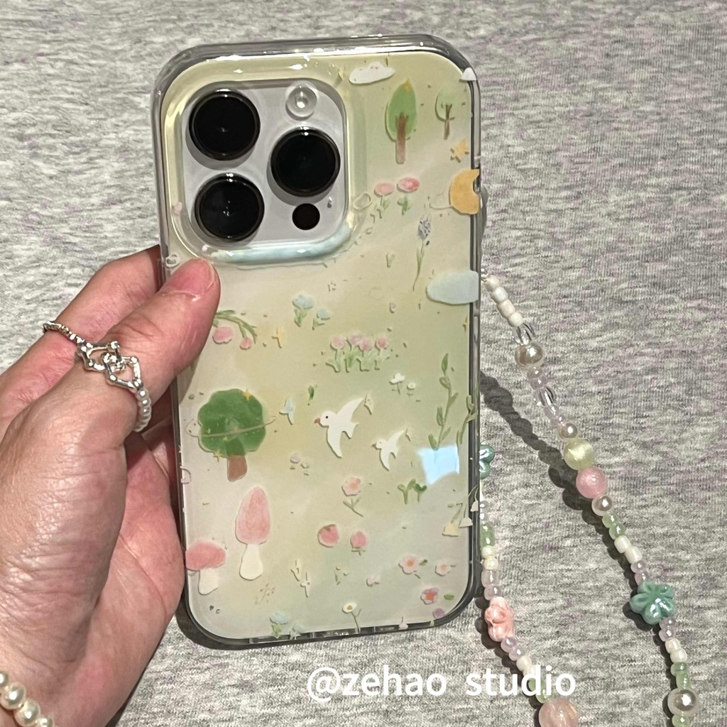 Gaya Ins Musim Semi Anti Shock Case Hp Vivo Y400 V60 Y19s Pro Y29 V50 Lite V40 Lite Y12 Y27 5G Y17S 