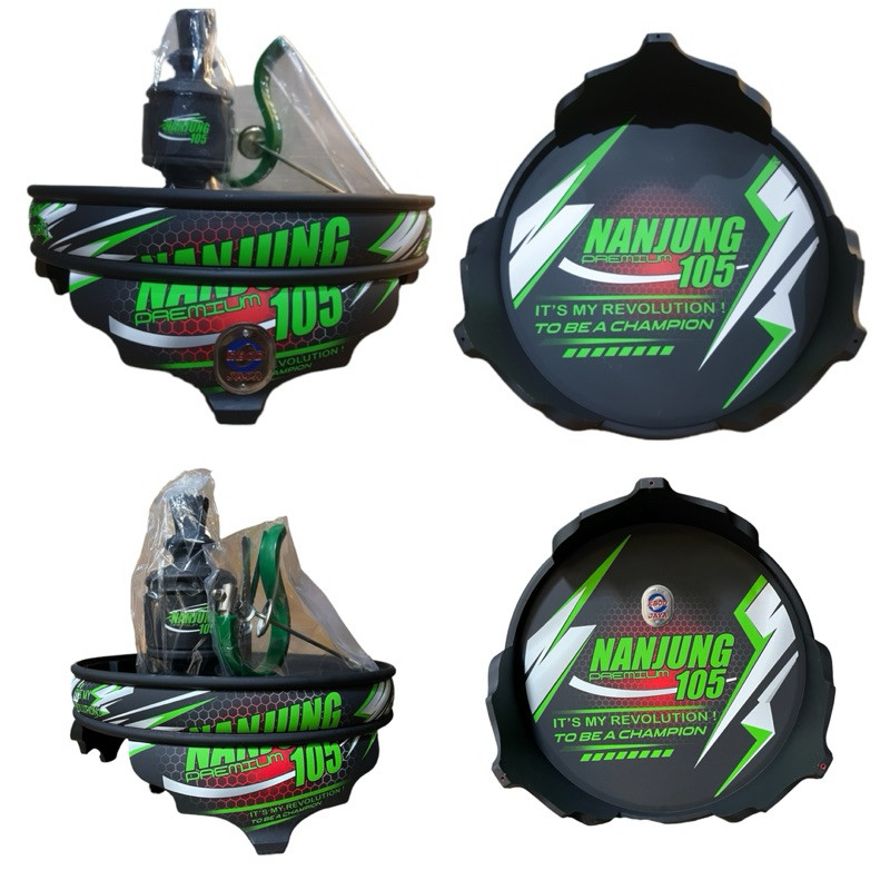 TEBOK LOVEBIRD DECAL NANJUNG105 PVC EBOD JAYA ORIGINAL