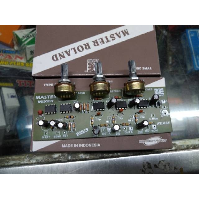 Kit master mixer roland ( 208 )