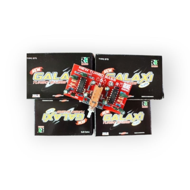 Kit Galaxi Turbo Bass Stereo 12VDC Ukuran Kecil