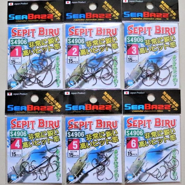 Mata Kail SEABAZZ Sepit Biru/ Pancing Udang