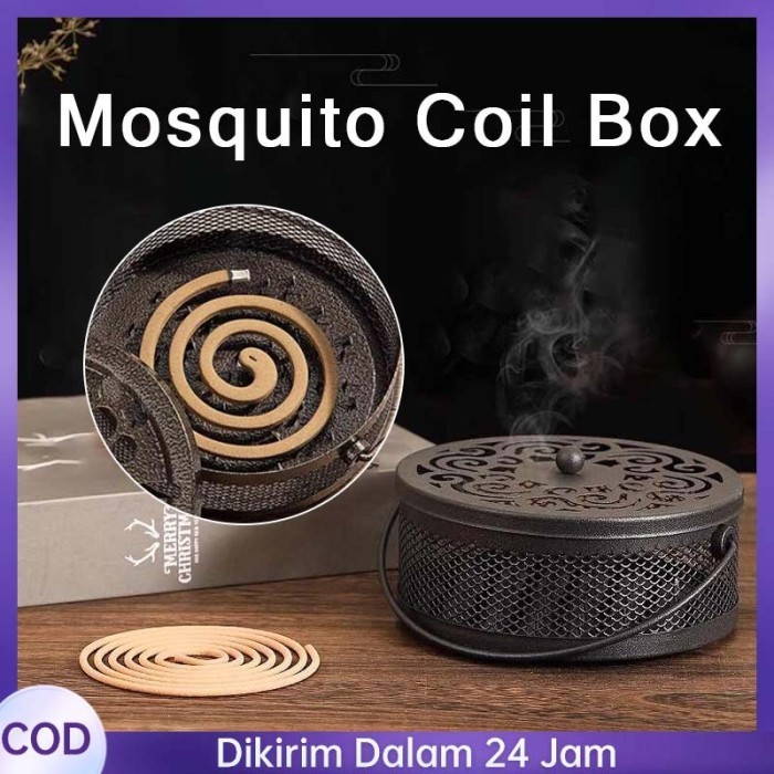 Kotak Obat Nyamuk Bakar Tempat Bakaran Obat Nyamuk Wadah Anti Nyamuk Bakar Tempat Obat Nyamuk
