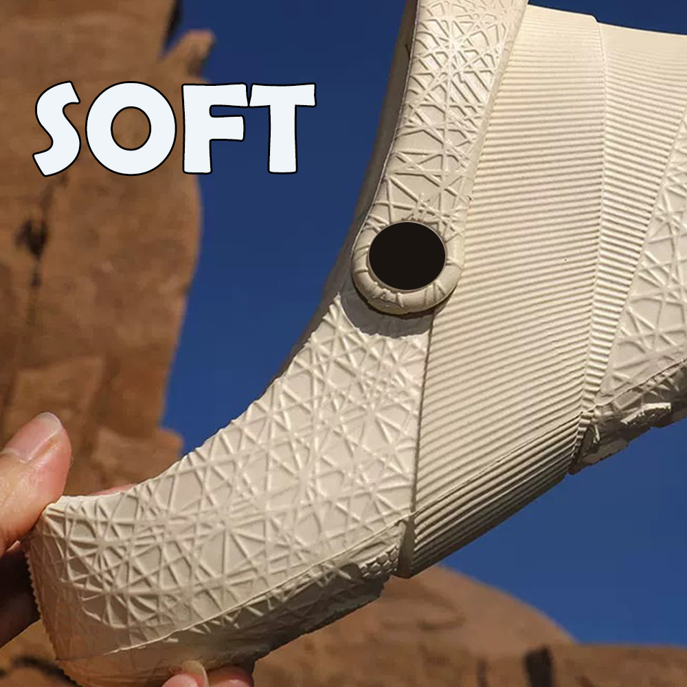 Unik Sepatu Sandal Clog Runner Unisex Pria Wanita Karet Jelly Import Sepatu Sandal Pria Karet Sporty