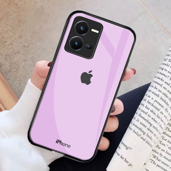 Softcase Glass Kaca [M154] VIVO V25 VIVO V25E Terbaru - Case Hp Vivo V25 - Case HP VIVO V25E -