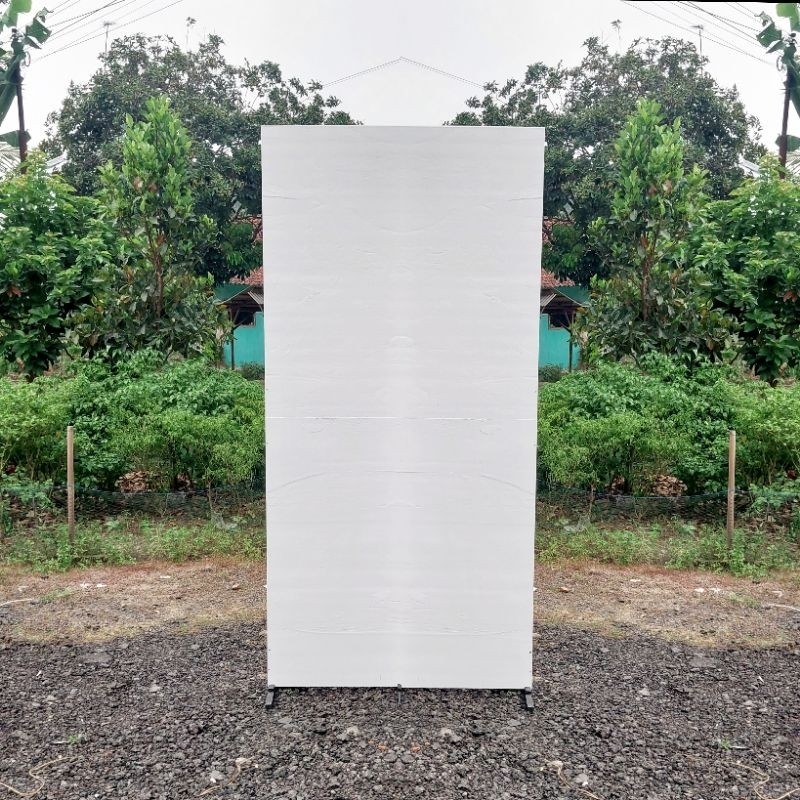 viral backdrop bahan triplek. TERMURAH. dekorasi pelaminan. wedding. bunga kering.tampa