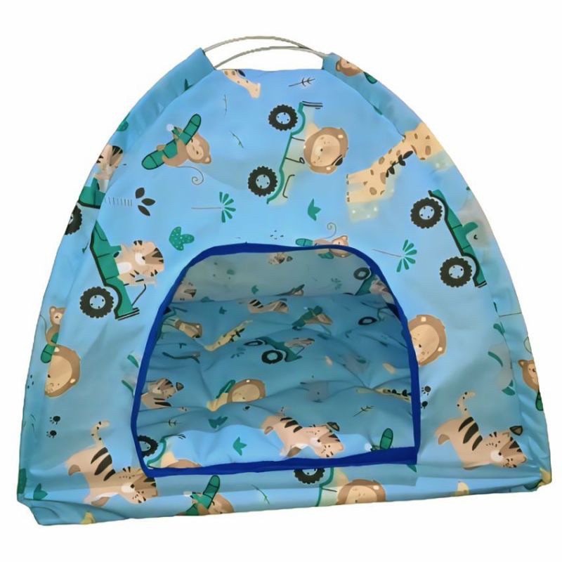TENDA KUCING Kasur kucing Tenda kucing Full set Motif Karakter