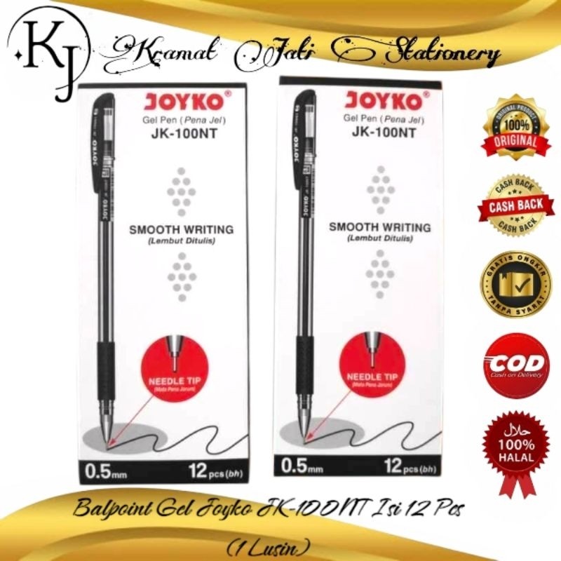 

Balpoint Joyko JK-100NT Isi 12 Pcs (1 Lusin)