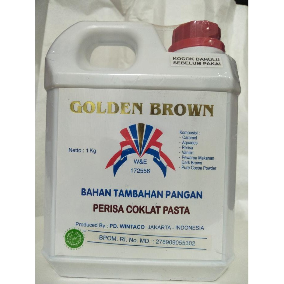 

1Kg Perisa Coklat Pasta Golden Brown Promo