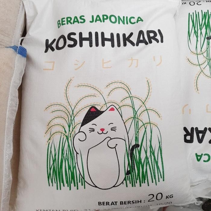 

Beras Jepang Japonica Koshihikari 20Kg Di Atas Okiniiri Promo