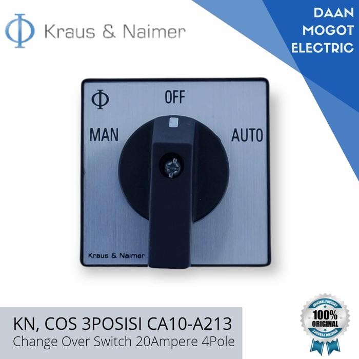 Selector Switch Kraus&Naimer Type Ca10-A213