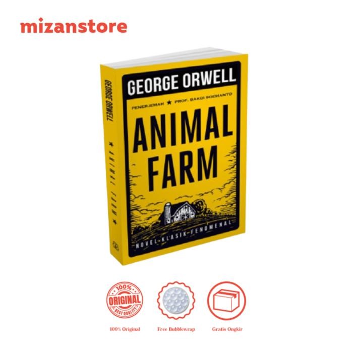 

[Mizan] Buku Novel Animal Farm New - George Orwell *