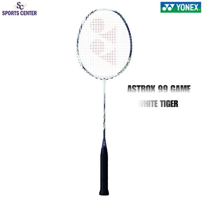 PREMIUM New Raket Badminton Yonex Astrox 99 Game / 99-G White Tiger