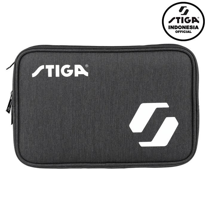 PREMIUM STIGA Batwallet Eco Black - Wadah Cover Bet Pingpong Original