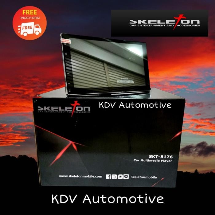 Head Unit Android 10 Inch Skeleton SKT-8176 / Android Skeleton