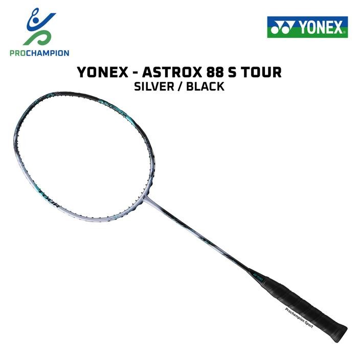 PREMIUM Raket Badminton YONEX Astrox 88S 88 S TOUR Gen 3 Black Silver