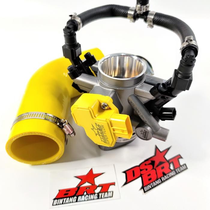 PREMIUM TB THROTTLE BODY BRT SUPER FLOW JUMBO DOUBLE DUA DUAL INJECTOR CRF 150