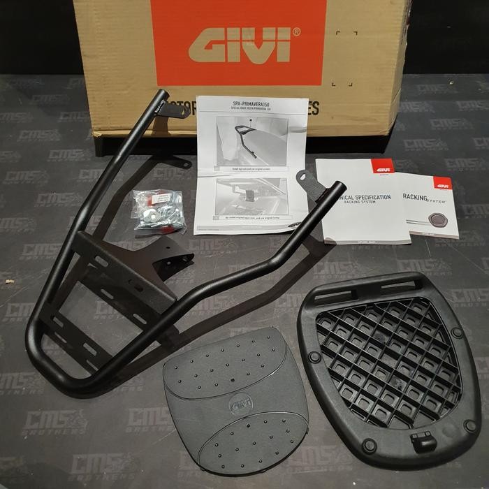 PREMIUM Bracket Box GIVI SRV Vespa Sprint Primavera 150 Original