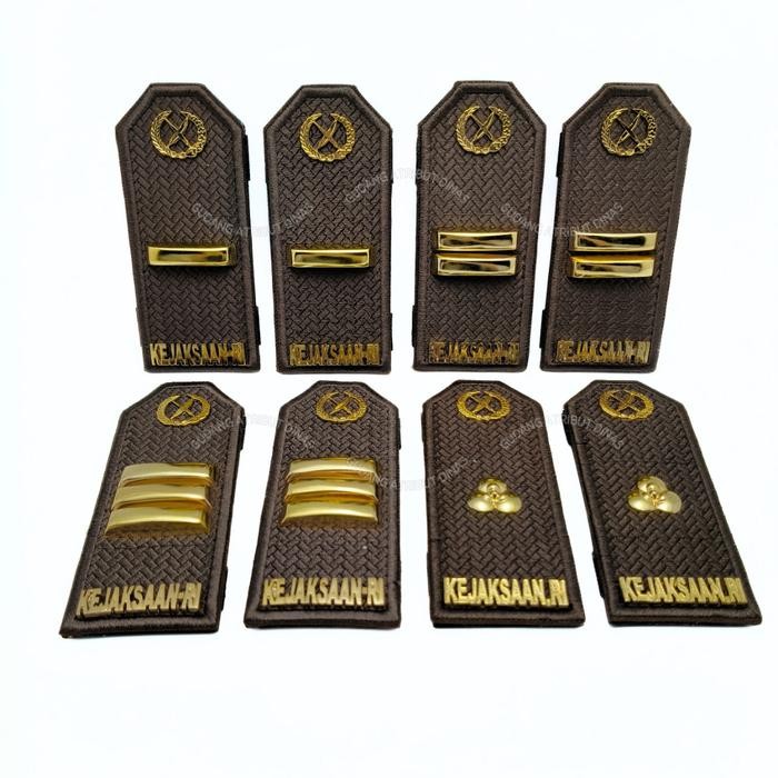 PREMIUM Pangkat PDU 3A-3D Logam Kejaksaan RI/ Pangkat Kejaksaan/ PDU 3A-3D/ Pangkat Logam/ GAD