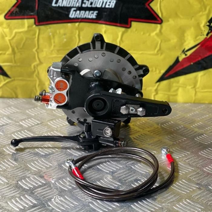 PREMIUM Cakram Vespa Ring 10 kaliper cnc 6.9 untuk fork kaki 3 super sprint vbb ps Candra Scooter