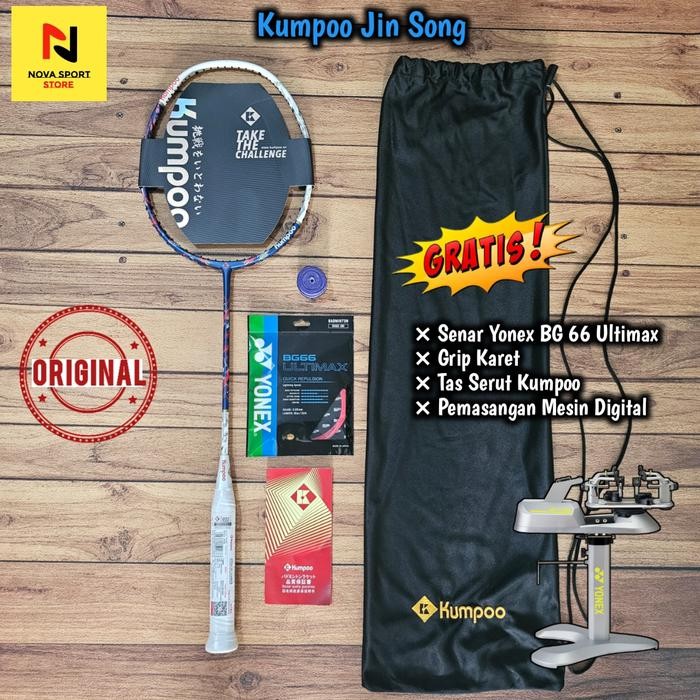 PREMIUM Raket Badminton Kumpoo Jinsong